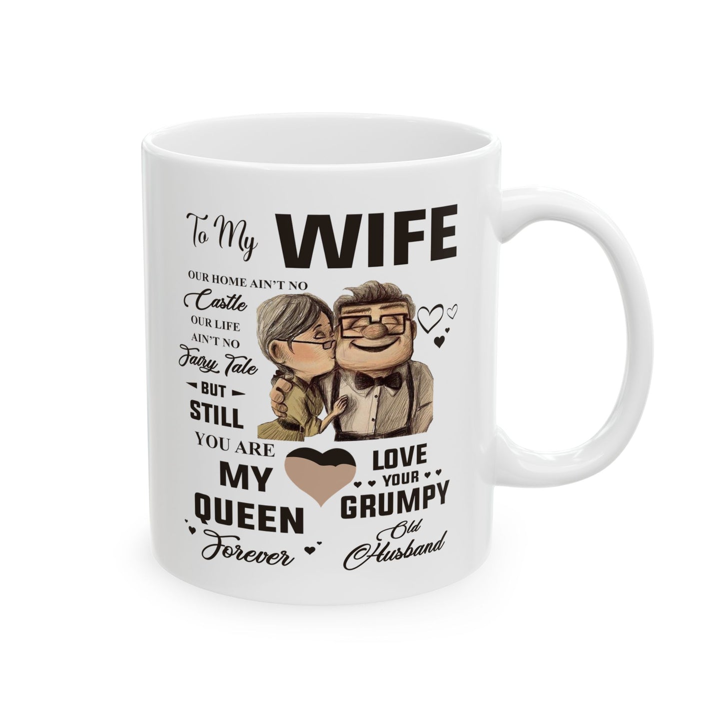 To My Wife | Ceramic Mug, (11oz, 15oz)