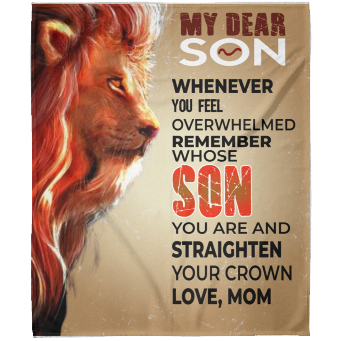 For Son | FLM Arctic Fleece Blanket 50x60