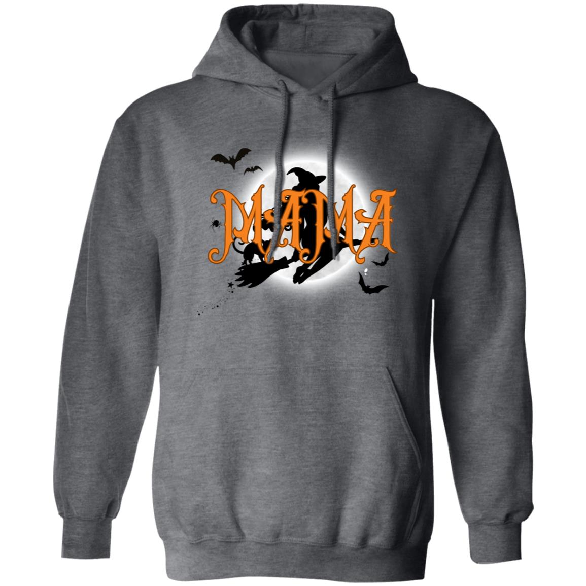 Mama Witch Halloween Pullover Hoodie
