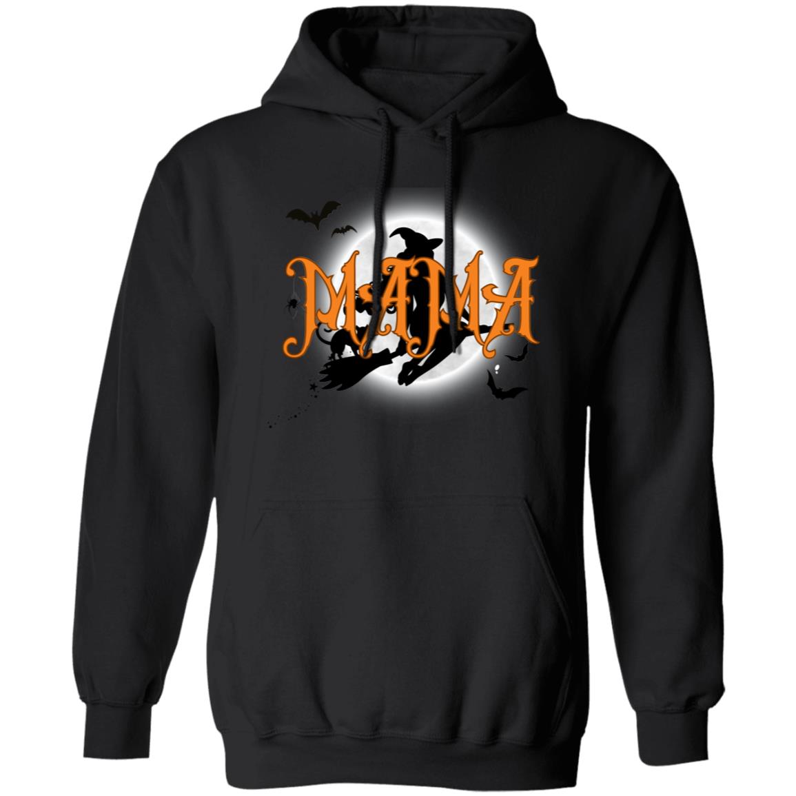 Mama Witch Halloween Pullover Hoodie