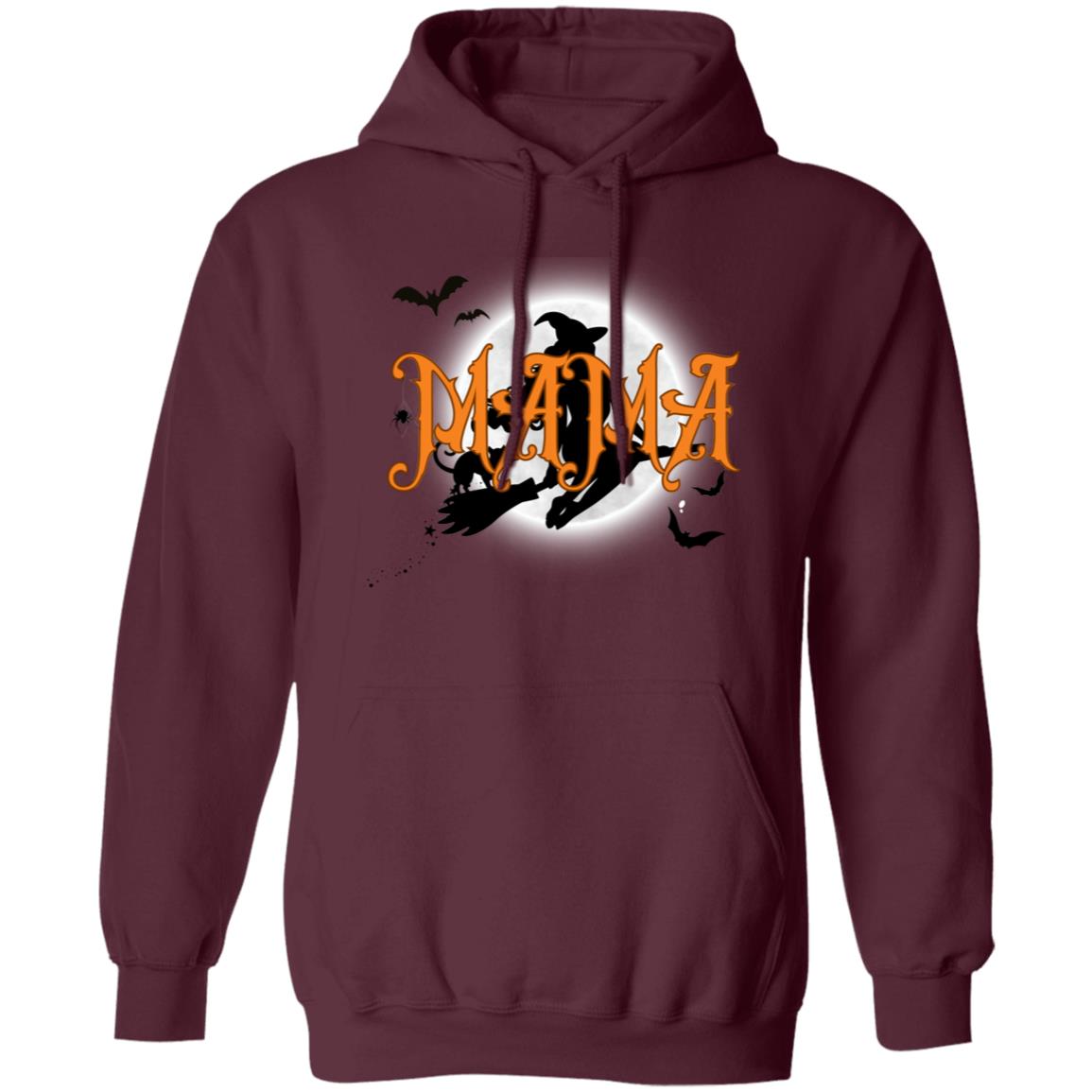 Mama Witch Halloween Pullover Hoodie