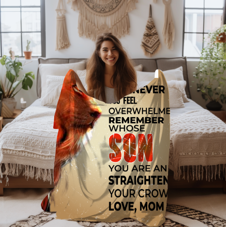 For Son | FLM Arctic Fleece Blanket 50x60