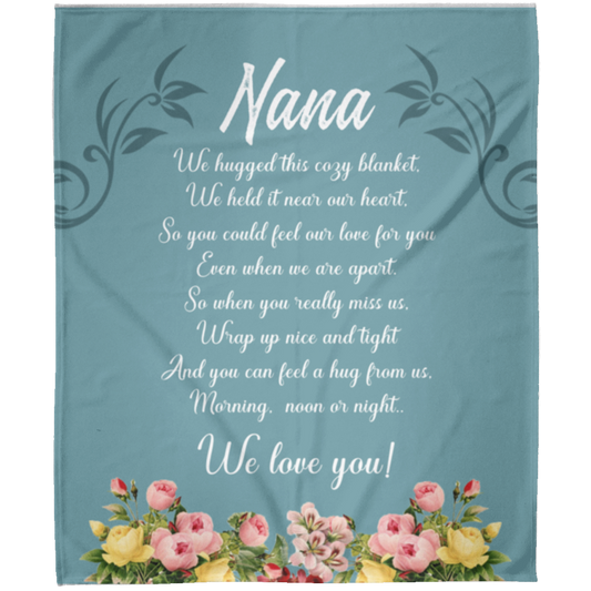 For Nana | FLM Arctic Fleece Blanket 50x60