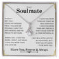 To My Soulmate | I Love You, Forever & Always - Alluring Beauty necklace