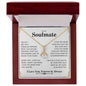 To My Soulmate | I Love You, Forever & Always - Alluring Beauty necklace